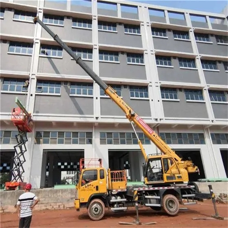 桃城高楼层玻璃吊装